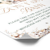 Winter Schattigee Polar Beer Zeg niet Baby Game Poster (Hoek)