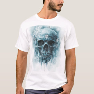 Winter Schedel Vorst T-shirt
