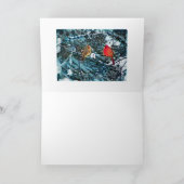 Winter schemering, kerstkaarten feestdagen kaart (Binnen)