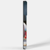 Winter Schnauzer Caravan Kerstavontuur Case-Mate iPhone Case (Achterkant / Rechts)