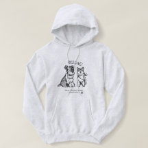 Winter Schnauzers - Light Hoodie (vrouwen)