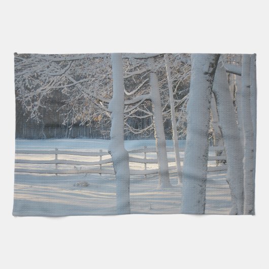 Winter Season Dish Towel Theedoek (Horizontaal)