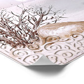 Winter Season Woman Fantasy Artwork Poster (Hoek)