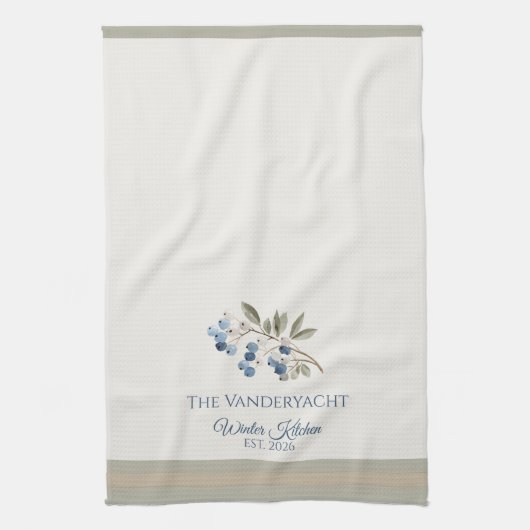 Winter Seasonal  Theedoek (Verticaal)