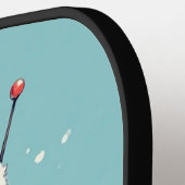 Winter Seizoen Robot  Pickleball Paddle (Links Detail)