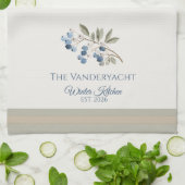 Winter Seizoen Theedoek (Gevouwen)