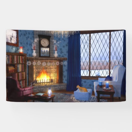 Winter Serenity Banner (Horizontaal)