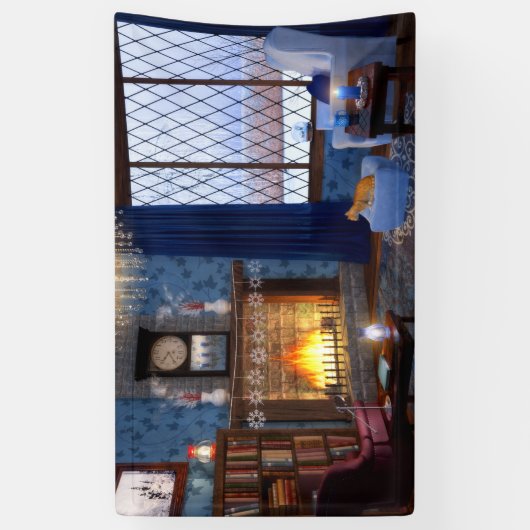 Winter Serenity Banner (Verticaal)