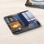 Winter Serenity Cork Onderzetter (Linkerzijde)