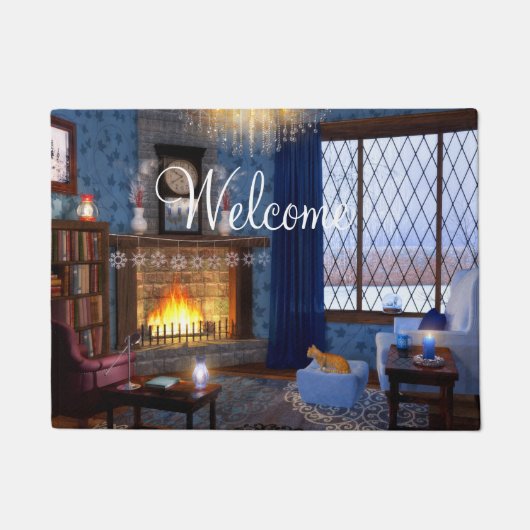 Winter Serenity Doormat Deurmat (Voorkant)