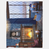 Winter Serenity Fleece Blanket Deken (Voorkant)