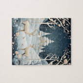 Winter Serenity Kerstvakantie Legpuzzel (Horizontaal)