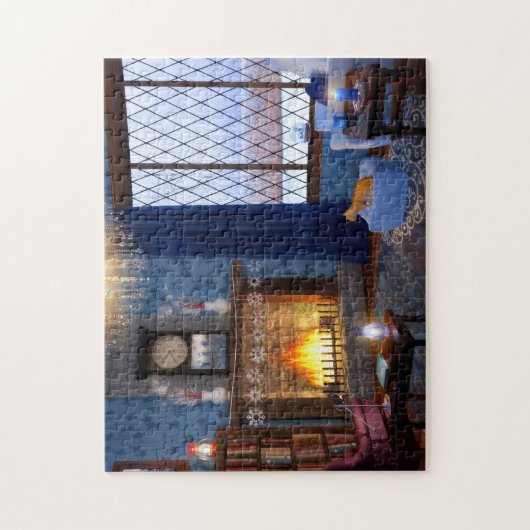 Winter Serenity Puzzle Legpuzzel (Verticaal)