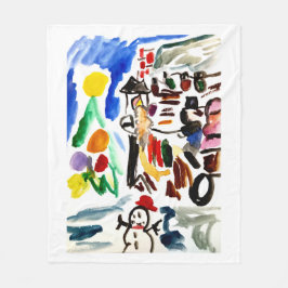 Winter set  fleece deken