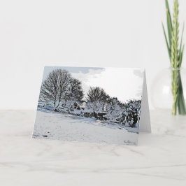 'Winter Shadows', Harthill met Woodall. Kaart