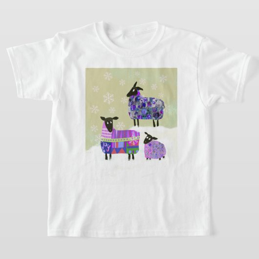 Winter Sheep Kind T-shirt (Laagn)