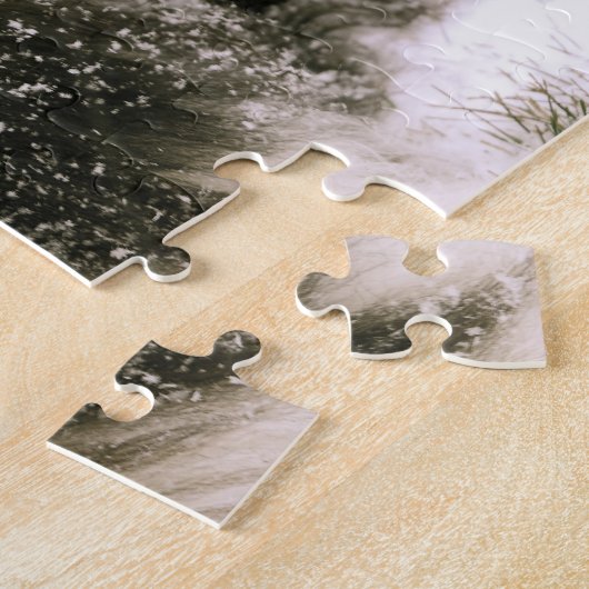 Winter Sheltie Legpuzzel (Zijkant)