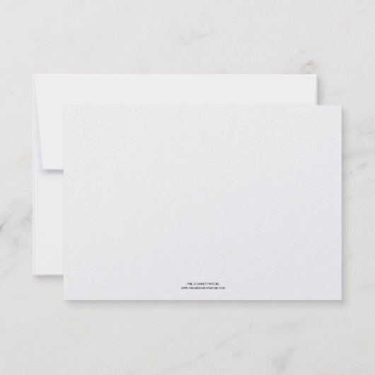 WINTER SHIMMER EDITION | RSVP 3,5 x 5 (Achterkant)