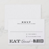 WINTER SHIMMER EDITION | RSVP 3,5 x 5 Kaartje (Voorkant / Achterkant)