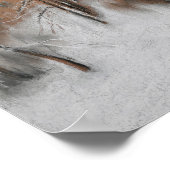 Winter Silence by the Window Poster (Hoek)