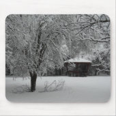 Winter Silence Mousepad Muismat (Voorkant)