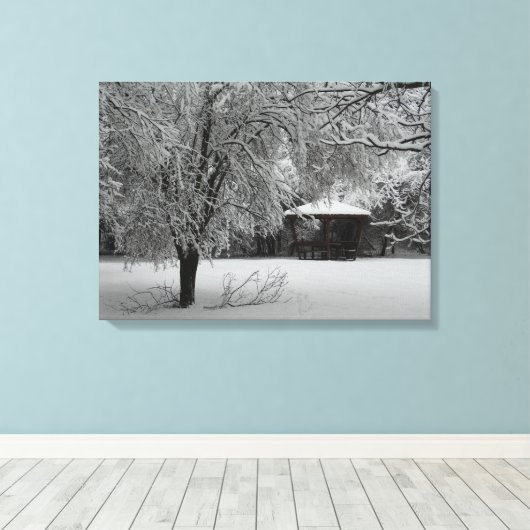 Winter Silence Single Print (Insitu (Houten vloer))