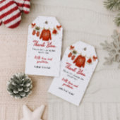 Winter Sinterklaas Cadeaulabel