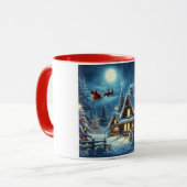 Winter/Sinterklaas/Kerstmis/Sneeuw Mok (Voorkant links)