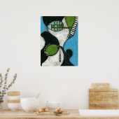 Winter Sjaal Poster Wall Art (Keuken)
