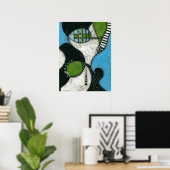 Winter Sjaal Poster Wall Art (Thuiskantoor)