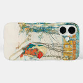 Winter Ski door Carl Larsson Case-Mate iPhone Case (Achterkant (horizontaal))