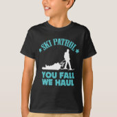 Winter Ski Gift Ski Patrol U Herfst We houden van  T-shirt (Voorkant)
