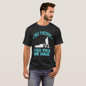 Winter Ski Gift Ski Patrol U Herfst We houden van  T-shirt (Voorkant volledig)