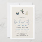 Winter Ski Resort Bachelorette Weekend Itinerary Kaart (Voorkant)