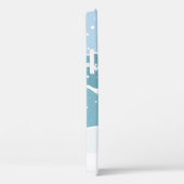 Winter Skien aangepaste naam telefoonhoesjes Case-Mate iPhone Case (Achterkant / Rechts)
