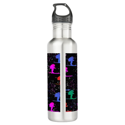 WINTER SKIER WATERFLES (Achterkant)