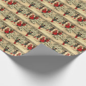 Winter Skiing Cadeaupapier (Hoek)