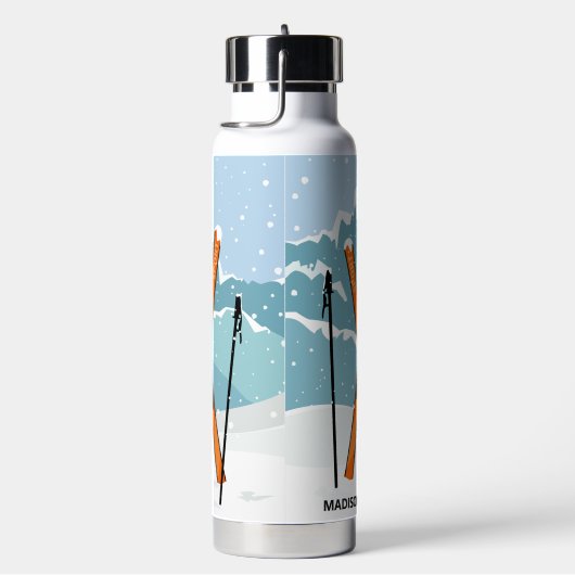 Winter Skiing, douanenaam Waterfles (Rechts)