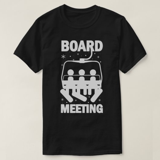 Winter Skiing T-shirt (Design voorkant)