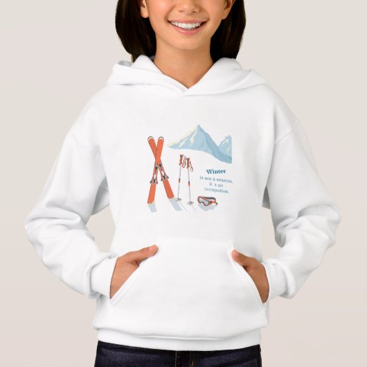 Winter Skiquote – Bergavontuurontwerp (Voorkant)