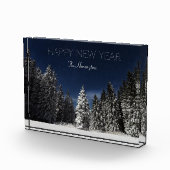 Winter Sky aangepast tekstblok Fotoblokken (Rechts)