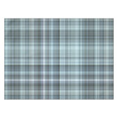 Winter Sky Blue Plaid Tafelkleed (Voorkant (Horizontaal))