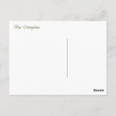 Winter Sky Briefkaart (Achterkant)