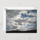 Winter Sky Briefkaart (Voorkant / Achterkant)