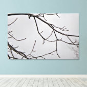 Winter Sky Canvas Kunstdruk (Insitu (Houten vloer))
