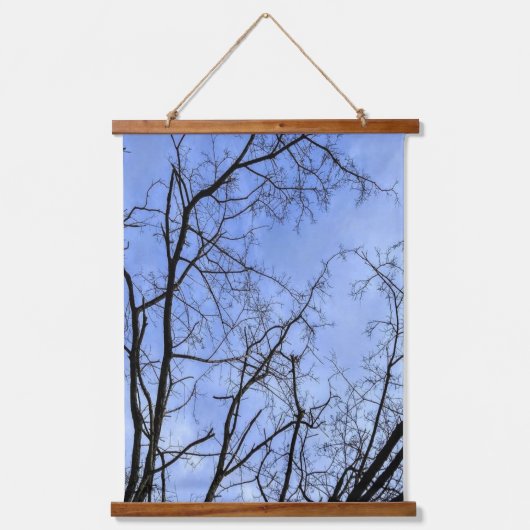 Winter Sky Hangend Wandkleed (Voorkant)