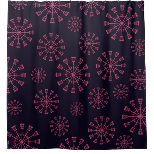 Winter Sky Shower Curtain Douchegordijn (Voorkant)