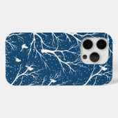  Winter Sky Witte Vogels Sneeuwvlokken Case-Mate iPhone Case (Achterkant (horizontaal))