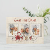 Winter Sla de datum op Kaart (Staand voorkant)