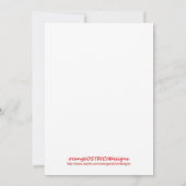 Winter Sled Baby shower Uitnodiging (Achterkant)